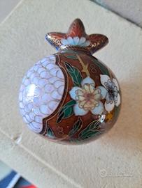Scatolina cloisonne'  melograno