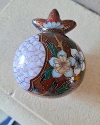 Scatolina cloisonne'  melograno