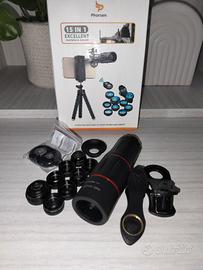 Kit Lenti per Smartphone 15 in 1 Phorsen