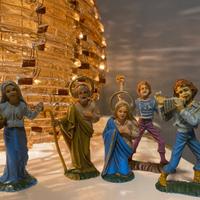 Statuine presepe NARDI plastica anni 70
