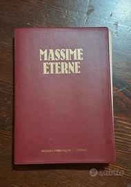 libro  massime eterne 1988