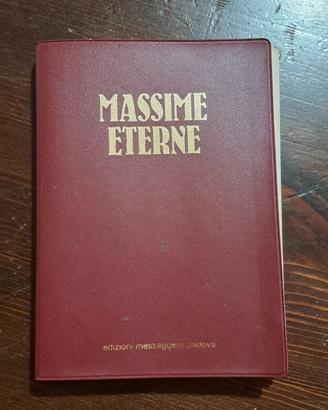 libro  massime eterne 1988