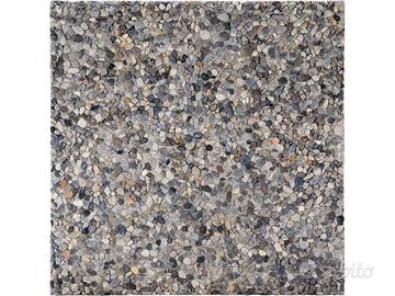 Plotte esterno in cemento lavato grigio 50x50 cm

