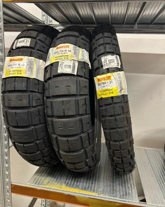 PIRELLI SCORPION RALLY STR 90/90-21 150/70-18 DOT 