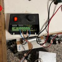 Centralina  camino a legna