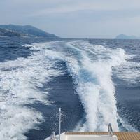 Barca con motori ed impianto elettrico rifatti