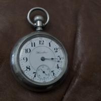 antico orologio da taschino Hamilton argento