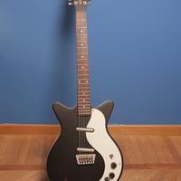Danelectro Chitarra Elettrica 12 Corde Nera