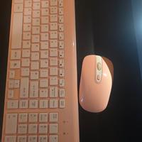 Tastiera e mouse wireless 