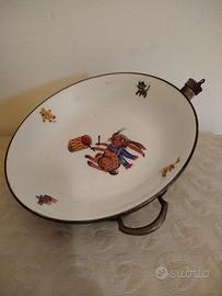 Piatto scaldapappa vintage