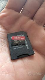 MicroSD128GB SanDisk ExtremePRO Emulazione Android