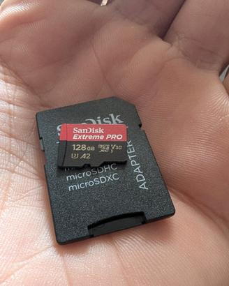 MicroSD128GB SanDisk ExtremePRO Emulazione Android