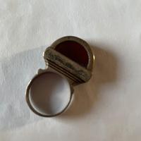 Anello argento etnico