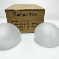 COPPIA LAMPADA  FONTANA ARTE MOD.SILLABA MEDIA