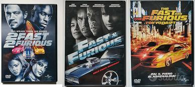 lotto 3 pz dvd film fast and furious auto corsa IT