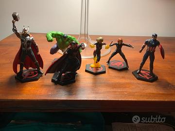 Marvel disney avengers 12 acrion figures pvc 9 cm