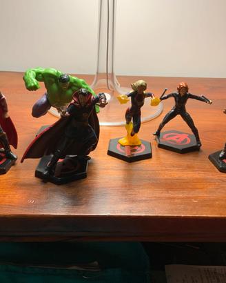 Marvel disney avengers 12 acrion figures pvc 9 cm