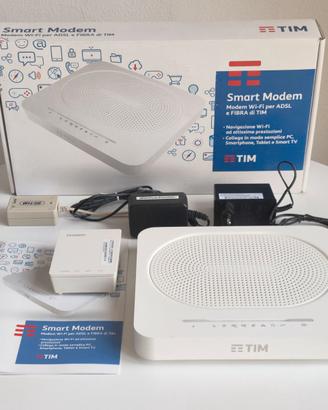 Smart modem router WiFi per fibra/adsl