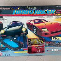 Gioco pista macchinina Turbo Racer anni 90