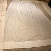 Tendoni (due) colore bianco, con righina verticale