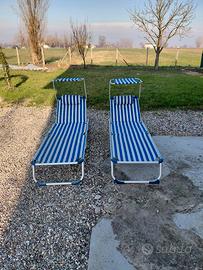 lettini da spiaggia