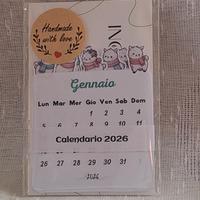 calendari da tavolo artigianali 