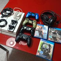 PS4 Fat 500GB + accessori,vedi descrizione