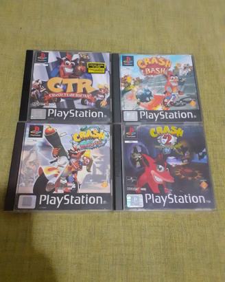 Lotto giochi crash bandicoot ps1 originali