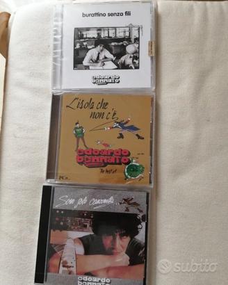 Tre CD di Edoardo Bennato 