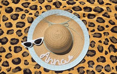 Cappello in paglia personalizzato