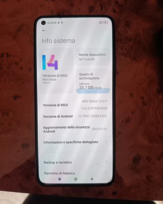 Xiaomi mi 11 lite 5g 8/128 gb