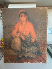 Riproduzione Renoir "Giovane donna algerina"