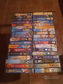 36 videocassette originali Disney