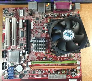 Scheda Madre MSI G31M MS 7379 Ver 4.0 + Processore