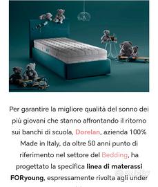 materasso singolo Dorelan Flip 