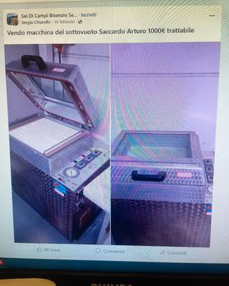macchina sottovuoto 