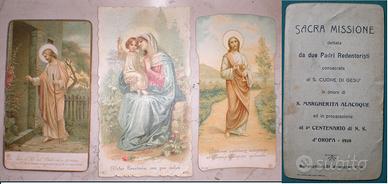 Lotto 3 santini a colori - primi anni del '900