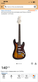 De Salvo chitarra elettrica usata poco + custodia