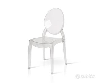 SEDIA TRASPARENTE