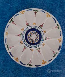 Piatto in maiolica
