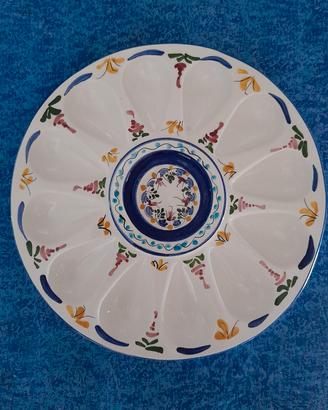 Piatto in maiolica