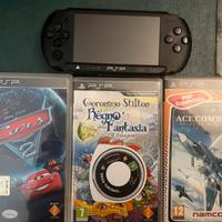 Sony PSP + 4 Giochi