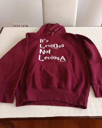 Felpa con cappuccio Harry Potter size M bordeaux