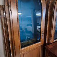 Porte interne legno massello con vetro