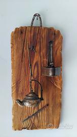 panello con lanterne antich