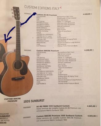 MARTIN CUSTOM DC-RE Premium
