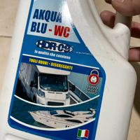 4 litri di disgregante per wc di camper e barche
