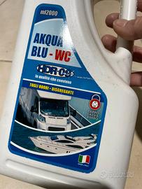 4 litri di disgregante per wc di camper e barche