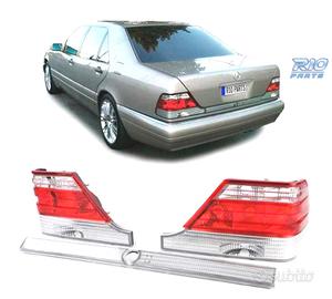 FANALI MERCEDES S W140 ROSSO BIANCO