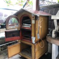 Fornoa casetta  a legna acciaio inox ventilato.